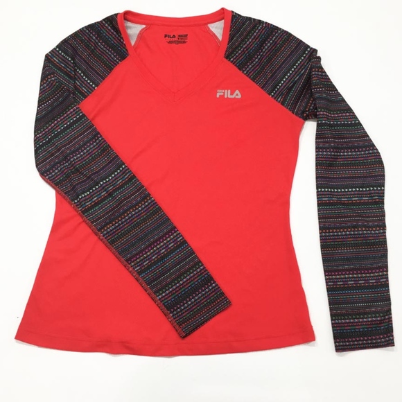 Fila Tops - Fila Sport Athletic Top Workout Exercise Running